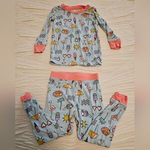 Little Sleepies Pool Party Summer Pajama Set